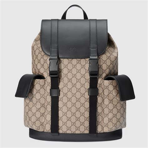 gucci men's backpack|Gucci backpack for men.